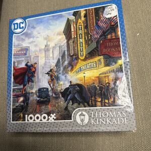 DC Justice League Thomas Kinkade 1000 Piece Puzzle 2018 Ceaco